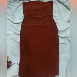 Black Strapless Dress